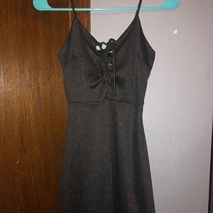 dark grey wet seal dress